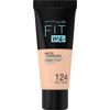 2 x Maybelline Fit Me Matte + Poreless Foundation 30ml - 124 Soft Sand