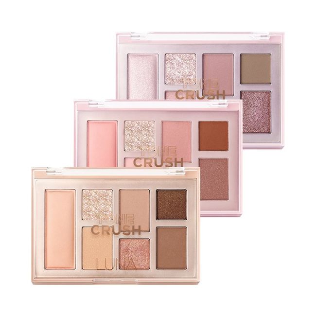 3 types of Luna Tone Crush Palette