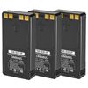 3-Pack Rechargeable LIT-22 Battery Compatible with Trail Camera Flex-M Flex G-36