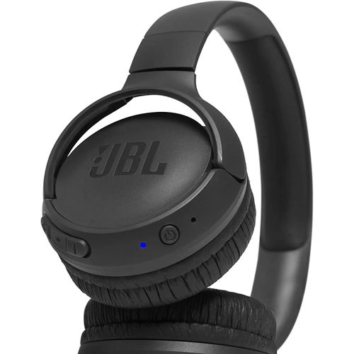 JBL Tune 500BT - On-Ear Wireless Bluetooth Headphones, Includes LED Flashlight Key Chain Bonus (Black) (JBL TUNE 500BT + LED)