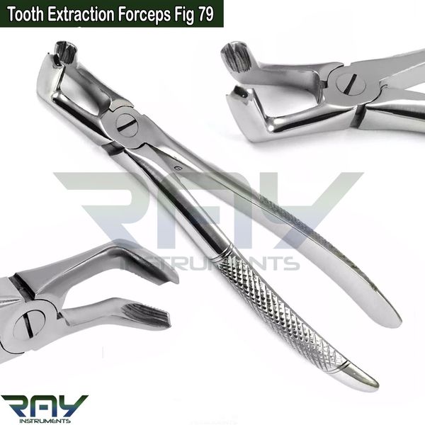 Dental Tooth Extraction Forceps Fig.79 Lower Molar Wisdom Teeth Extracting Plier