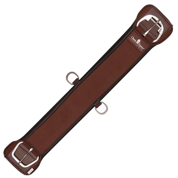 Classic Equine Featherflex Straight Cinch, Brown, 36-inch