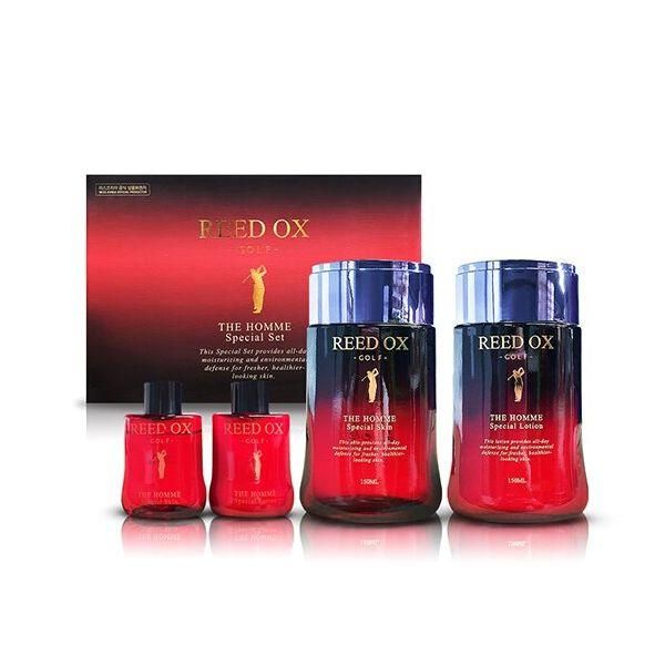 Red Ox Homme Special Men&#39;s 2-Piece Set Men&#39;s Skin Lotion Men&#39;s Cosmetics Set