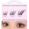 Meomeo False Eyelashes Fox | Natural Beauty | Long Eye | Glued
