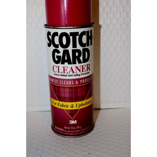 Scotchgard 3M Cleaner Upholstery Fabric Cleaner Aerosol vintage 2000 / 14 oz