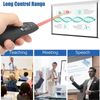 HUACAM Wireless Presenter, 2.4GHz Wireless USB Presentation Clicker, Powerpoint Clicker with Laser, PPT Remote Control Presentation Pointer for Mac/PC/Laptop