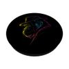 Vivid Colors Primate With Hat Profile PopSockets Adhesive PopGrip