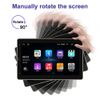 Double 2din Android 13 Rotatable Car Stereo Radio GPS Wifi 10.1" Vertical Screen