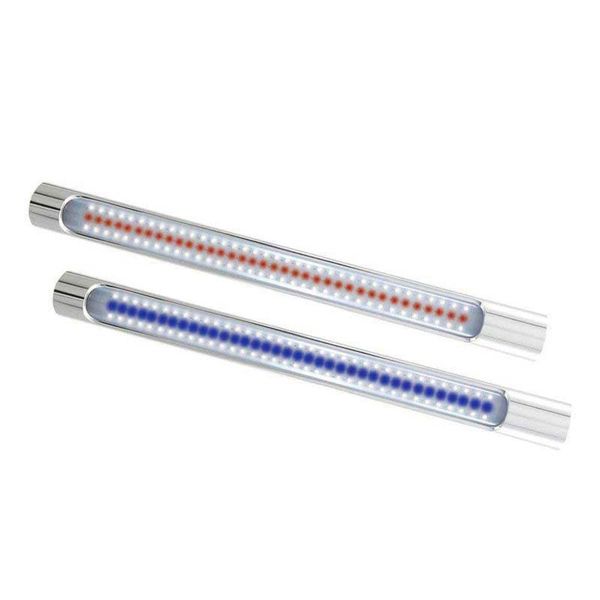 TACO Metals Marine LED 20-Inch T-Top Red Tube Light with Aluminum Housing