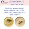 E70 Rosacea Solve - Visible Redness Relief Cream - Calming Face Moisturizer For Rosacea and Acne-Prone Skin - Sensitive Skin Care With Organic Ingredients such as Aloe Vera, Almond Oil, Licorice and Chamomile Extracts - No Parabens