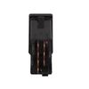 febi bilstein 44701 Warnblinkschalter mit Relais , 1 Stück, black, red