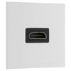 British General EMHDMIW White 2 Module Euro Module 1.4 HDMI Outlet