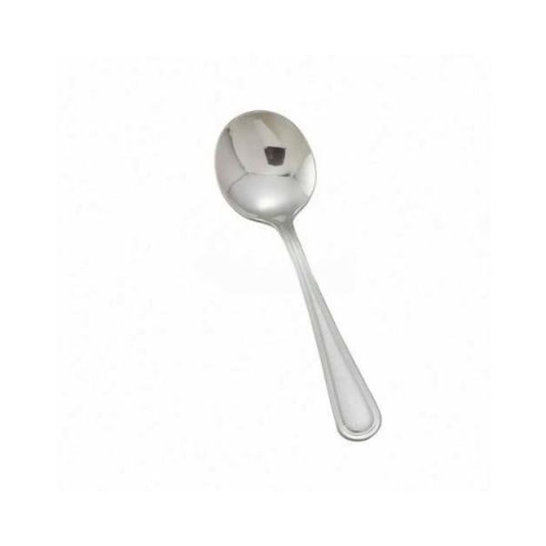 Winco 0030-04 Shangarila S/S Bouillon Spoon Dozen