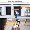 WiFi 8MP Wireless PTZ Camera Security CCTV Waterproof 2-Way Audio 2-Lens Motion