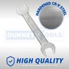 Dunnet Tools 6 Piece Midget Spanner Set Precision Open Ended Midget 0ba - 11ba with Case Ba Standard Spanner Sets Wrench Set Hand Tools Radiator Spanner Tool Kit