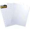 50 Pack 50 Pocket 5X7”Clear Page Protectors for A5 Binder 6 Ring Top Loading P..