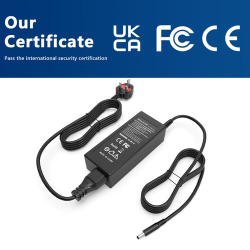 65W AC Adapter Replacement for Dell Inspiron 14 15 16 3520 3525 3511 5630 5620 5435 5420 5425,Latitude 3520 3420 3320,Vostro 3400 3500 3420 3425 3520 3525 Laptop 19.5V 3.34A UK Power Adapter Cord