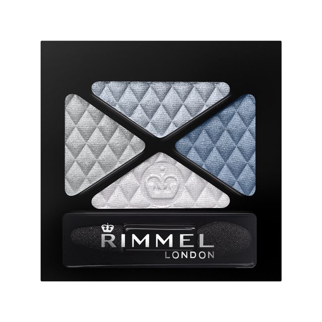 Rimmel Glam'Eyes Quad Eye Shadow Smokey Blue