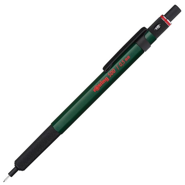 Rotring Mechanical Pencil 500 Green 2164106 0.5mm Authentic Imported