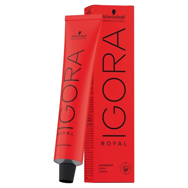 Schwarzkopf Igora Royal #6-16 Dark Blonde Cendre Chocolate, 2.1 oz