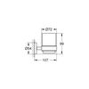 Grohe Essentials Cube Halter für Glas/Seifenschale