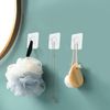 INCREWAY Adhesive Hooks, 20PCS Multi-Function Hooks Seamless Stick on Wall Hooks Towel Holder Self Adhesive Hooks for Kitchen Bathroom