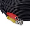 SSL BNC Video Power Cable For CCTV Camera DVR Security System (30M, Black)