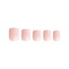 Invogue Dusty Pink Square Nails (24 Pieces), Medium