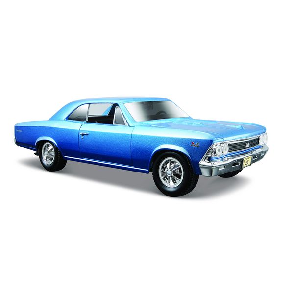 Maisto 1:24 1966 Chevy Chevelle SS 396 Model Car, Multicolor