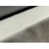 Vegan Wool Heavyweight Flannel Fabric, per metre - Plain - Silver Grey