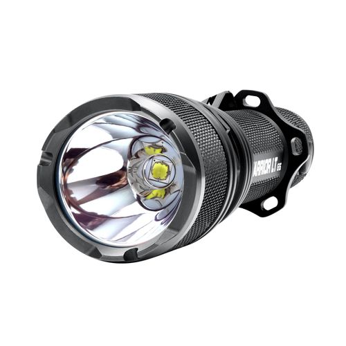 PowerTac Warrior LT-G5 3050 Lumens Tactical Flashlight - 480m Beam, 6 Modes, Strobe, Waterproof, Compact & Durable Rechargeable Light for Law Enforcement, Security, Outdoor, EDC