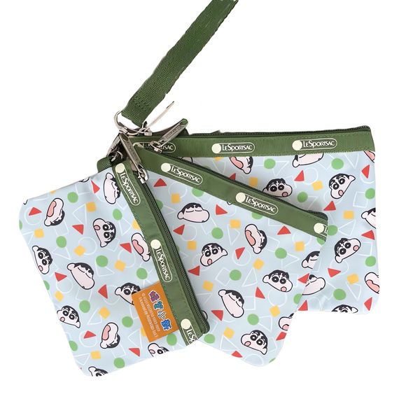 Crayon Shin-chan Pouch, Cosmetic Pouch, Travel Pouch, Makeup Pouch, Storage Pouch, Cosmetics Pouch, Mini Wallet, Small Item, Portable, Small Storage, Cute, Convenient Goods, Cute, Model Number: 3455