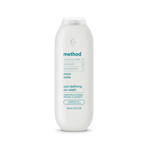 Method Curl Defining Co-Wash, Coco Twist, Coconut Milk + Avocado + Macadamia notes, 13.5oz