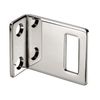 Cubicle Lock Keep for 20mm Partition in Polished Stainless Steel Angle Lock Keep