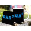 Dad of Three Mug and Coaster Gift Set Coffee Cup Tea