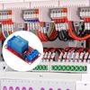 sourcing map 4 Pcs DC 5V 1 Channel Relay Module Switch Board Shield 10A High or Low Level Trigger for Electronics Industrial Home Automation