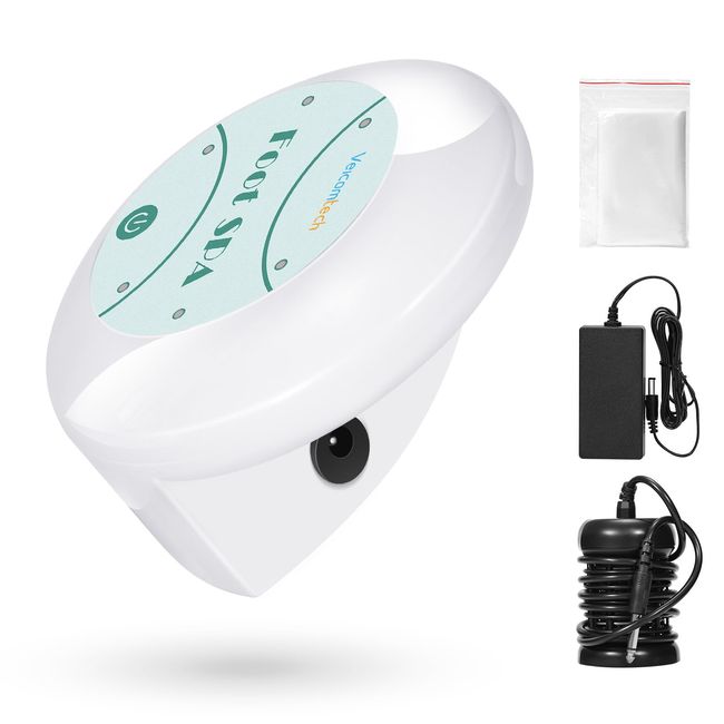 Portable Ionic Detox Foot Bath Machine, Ionic Detox Foot Spa Chi Cleanse with 5 Liners for Home Use Spa Club Salon or Holiday Travel Gift US Stock(Tub not Include)