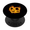 Fire Boxing Gloves Flaming Workout Boxer PopSockets Swappable PopGrip