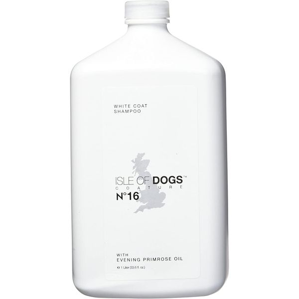 Isle of Dogs Coature No. 16 White Coat Evening Primrose Oil Dog Shampoo, 1 liter