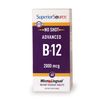 Superior Source No Shot Advanced B12 Vitamins Tablet, 2000 mcg, 60 Count
