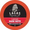 Lacas Coffee Dark Note Single Serve Cups, Compatible with Keurig K-Cup Brewers 24 Count