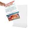 11"W x 14"H Sign Holder Top Load Double Sided Table Tent 2 Pack