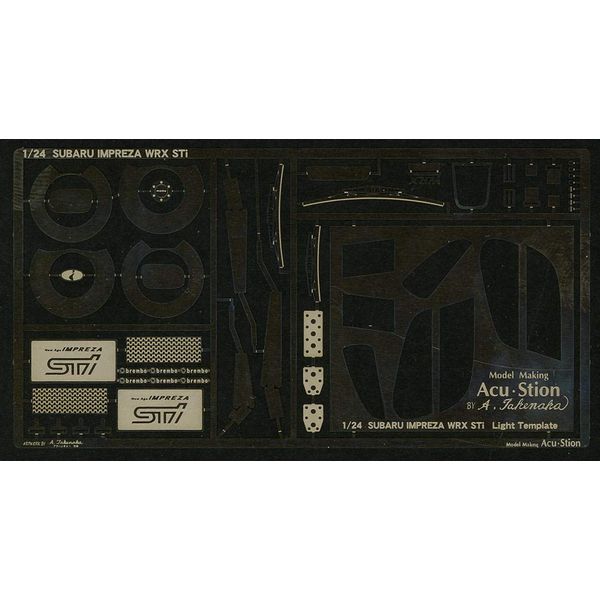 1/24 Subaru Impreza WRC STi Mechanical Parts Set