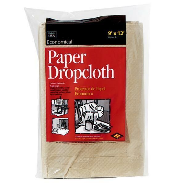 (12)-Trimaco EcoDrop Paper 9 Ft. x 12 Ft. All-Purpose Drop Cloth