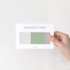 Monolike Color Palette Sticky Plan 30p B Set 4p - 30 Sheets Per Design Sticky Notes