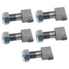 10Pc Threaded Stump Grinder Teeth 2-1/2" for Bradco Shaver Ashland Baumalight