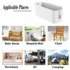 Rixotix Hanging Storage Basket with Detachable Hooks - Bed Organizer