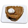 3dRose Bathroom Bath Rug Mat - Baseball Glove Kids Stuff