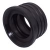 SKIR'CO Black Rubber 50 x 40 mm Drain Pipe Connector, Pipe Reducer
