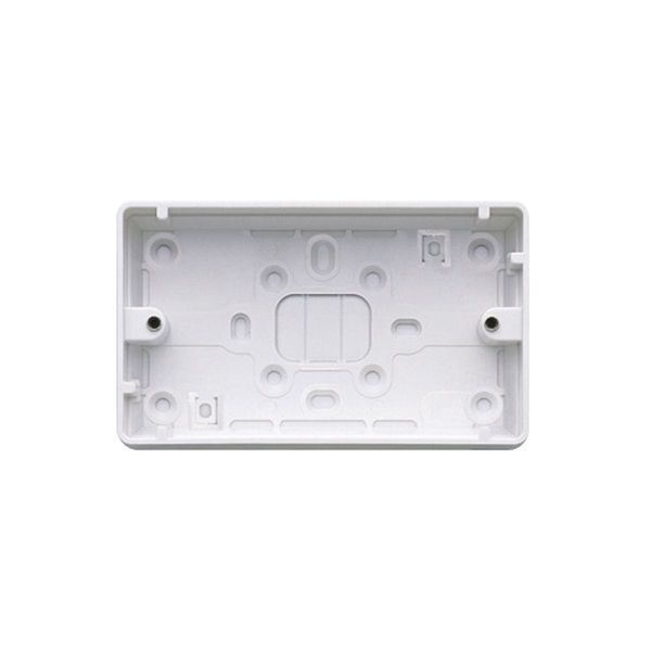 PVC 32 mm Surface Box for 2 Gang Logic Plus Power Accessories